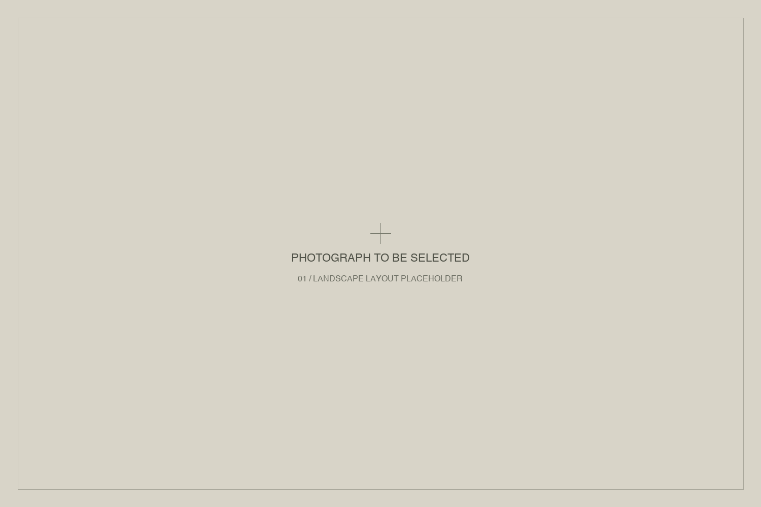 Photograph to be selected — layout placeholder