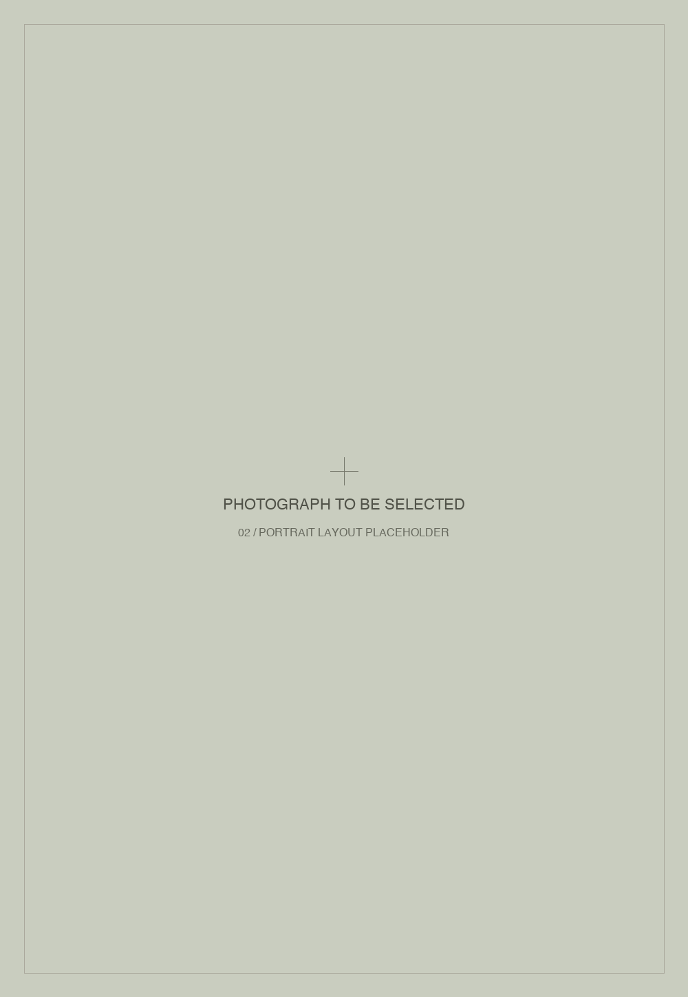 Photograph to be selected — layout placeholder